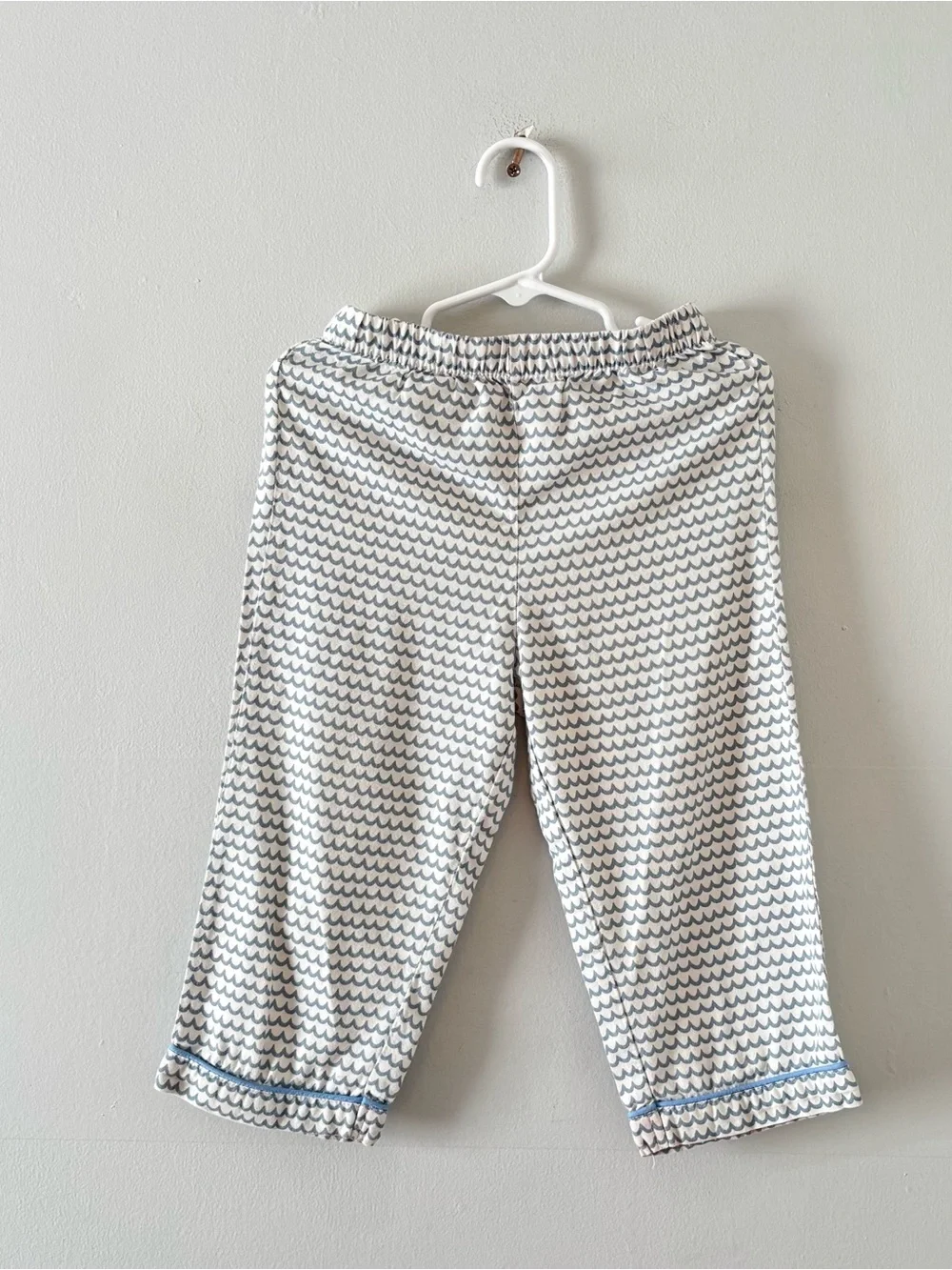 Petite Plume Kids La Mer Pajama Set Blue Print Two Piece Sleep Set Girls